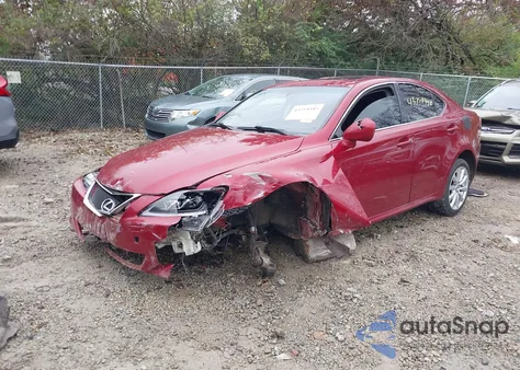 2008 Lexus Is 250 from USA, damaged, VIN JTHCK262985021809